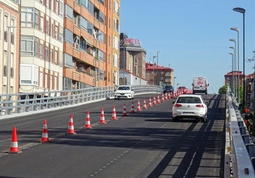 El viaducto de Arco de Ladrillo recupera el asfalto y se cerrará dos noches más