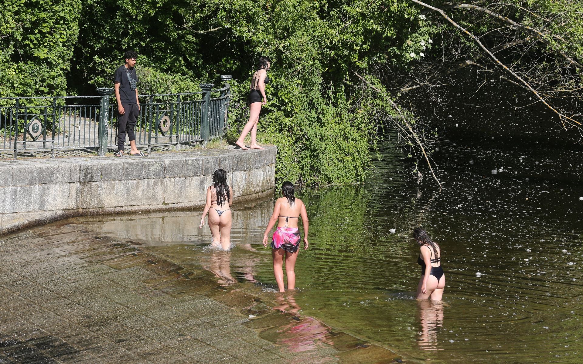 Fotos: Jornadas de calor en Segovia