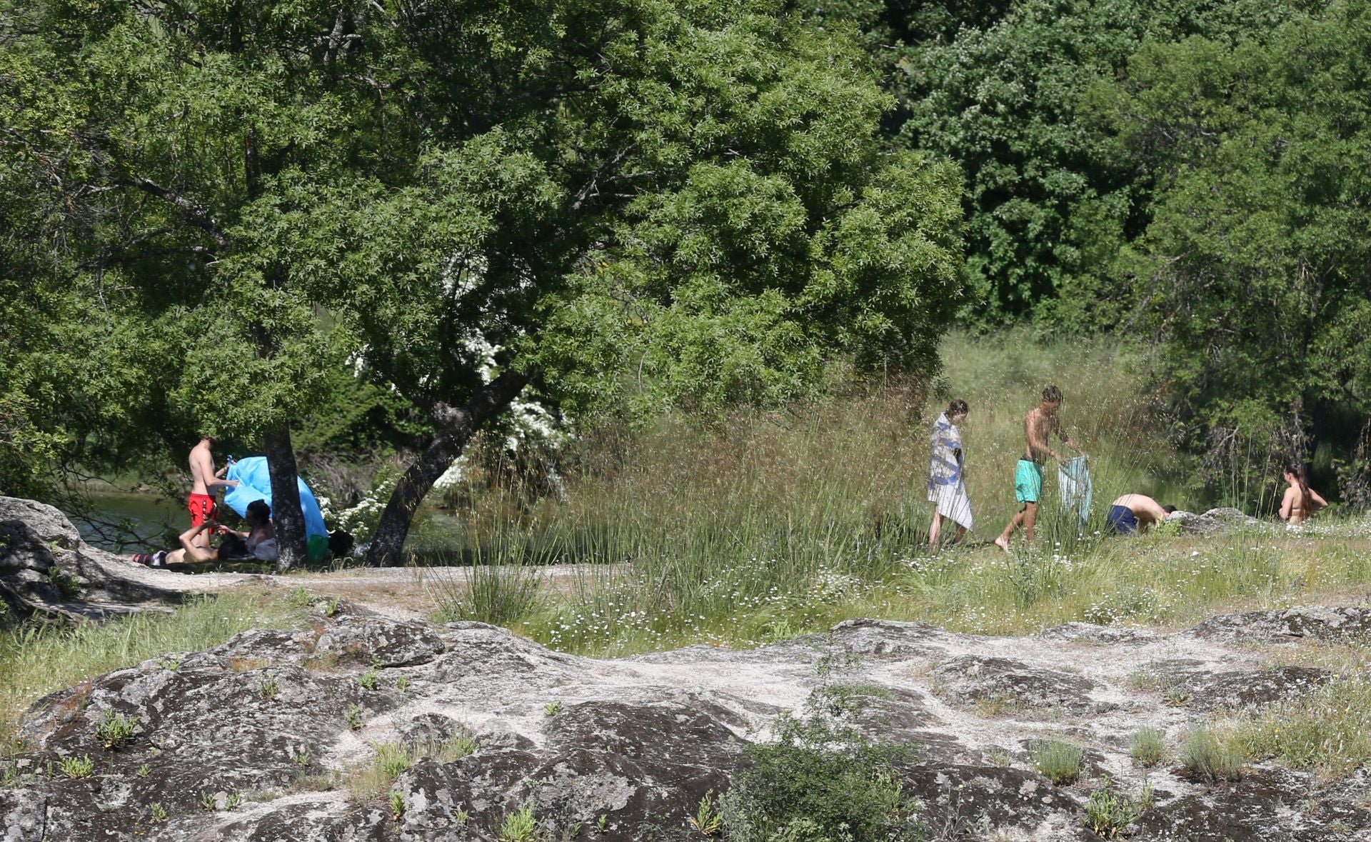 Fotos: Jornadas de calor en Segovia