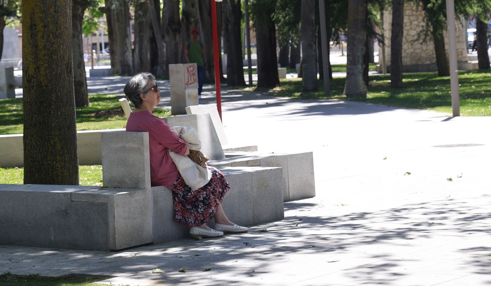 Palencia busca la sombra