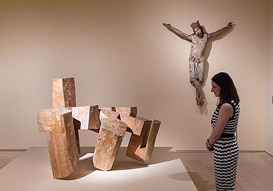 Las imágenes de la exposición que confronta a Chillida con el barroco