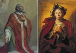 San Maximino de Tréveris y Santa Bona de Pisa.