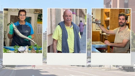 Comerciantes y vecinos de Huerta del Rey