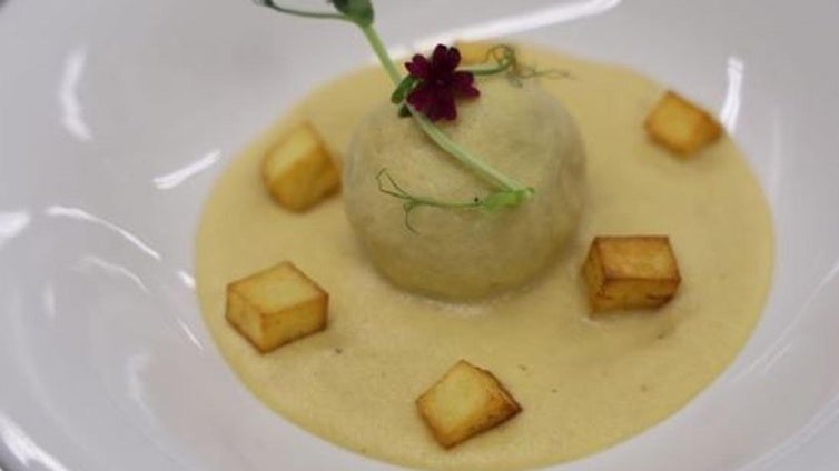 Albóndigas de ternera en pepitoria por el chef Víctor Sanz