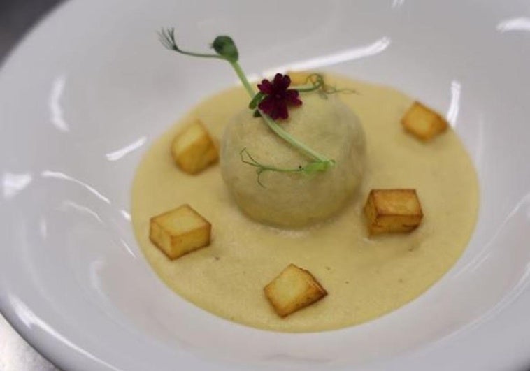 Albóndigas de ternera en pepitoria por el chef Víctor Sanz