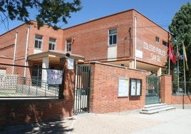 Colegio San Gil, en Cuéllar.