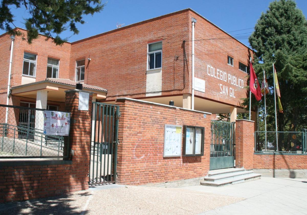 Colegio San Gil, en Cuéllar.