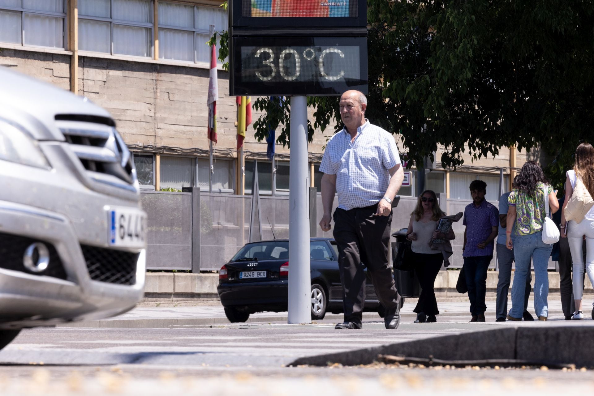 Las imágenes del día más caluroso de mayo en Valladolid