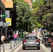 Calle San Lorenzo de Valladolid, lugar de la agresión.