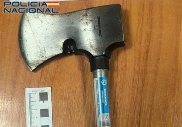 Detenido tras golpear a un perro con un hacha y amenazar de muerte a su dueño en Pajarillos