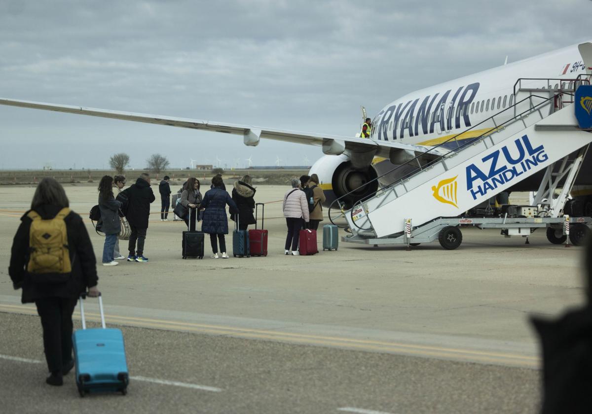 Los pasajeros del aeropuerto de Valladolid se desploman el 63% tras salir Ryanair y Vueling