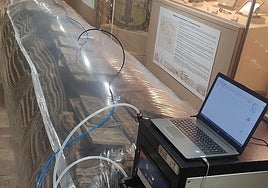 Tratamiento en la iglesia de San Millán.