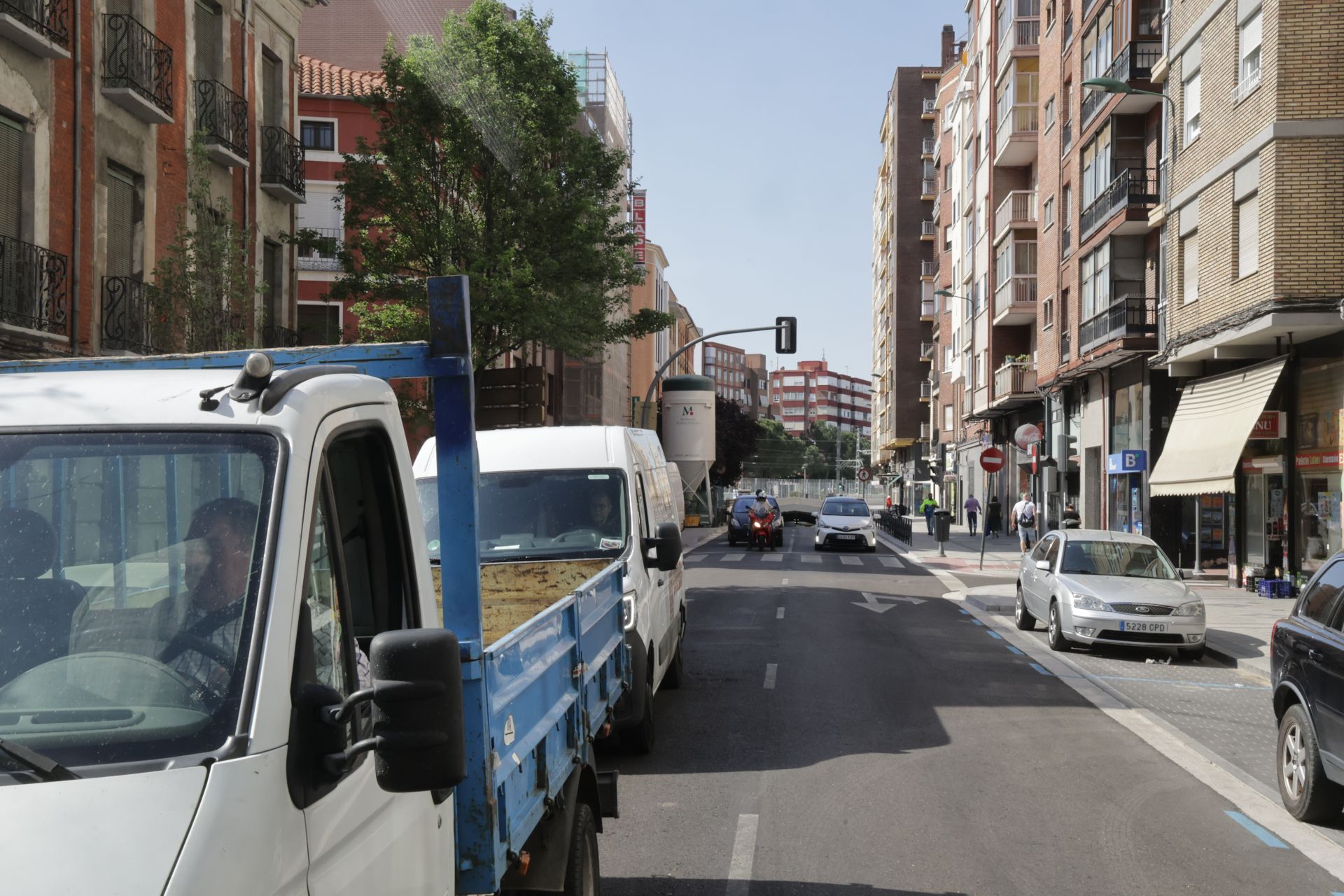 La visita de Carnero al viaducto de Arco de Ladrillo el día de su reapertura