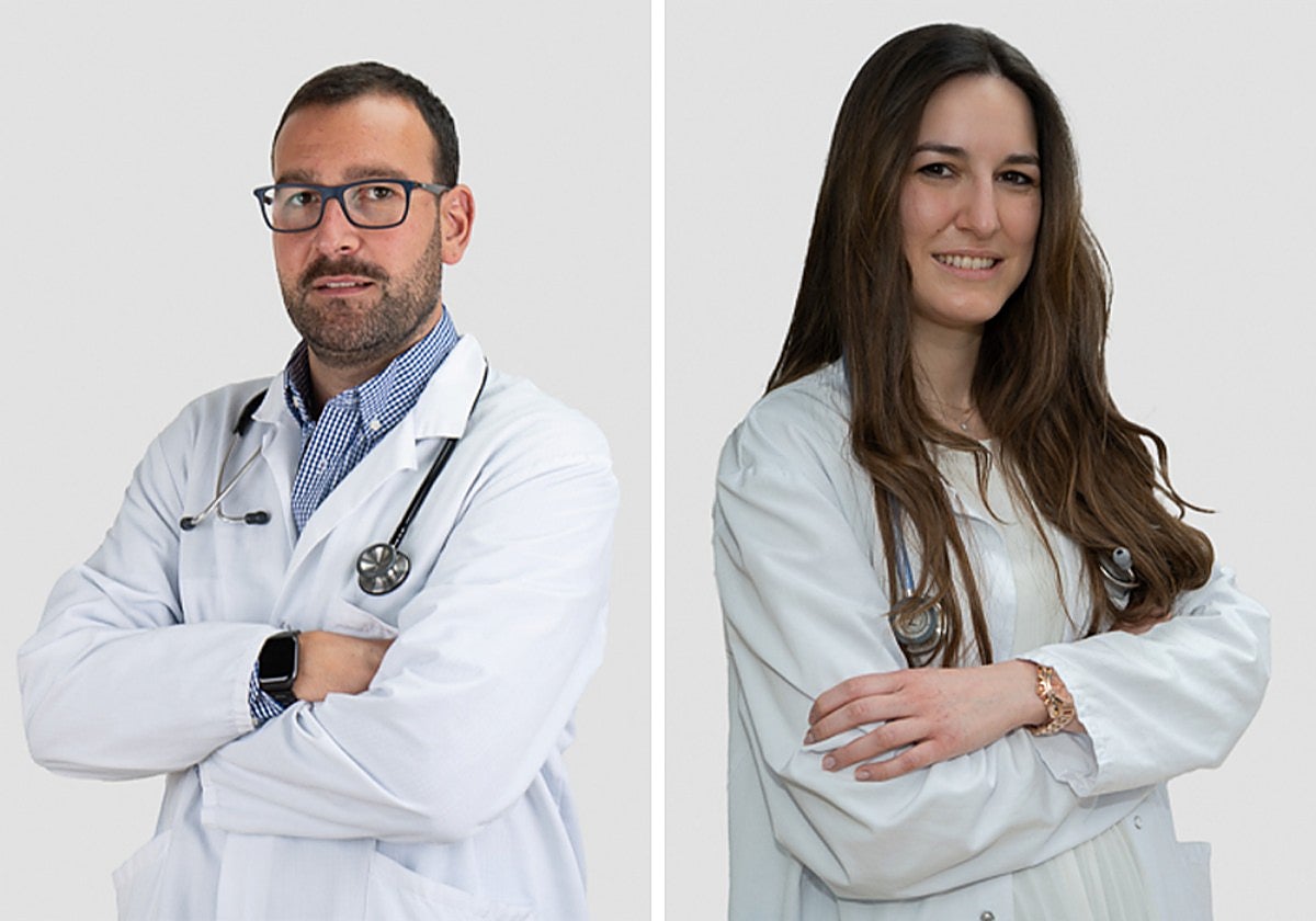 El doctor Francisco Muñiz y la doctora Beatriz Recio, de Recoletas Salud.