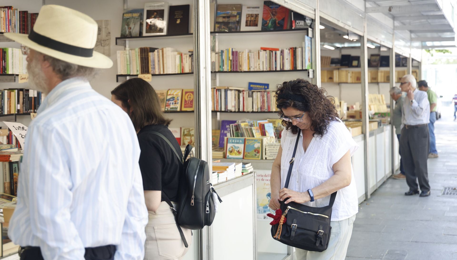 Así es la Feria del Libro Antiguo y de Ocasión de Palencia