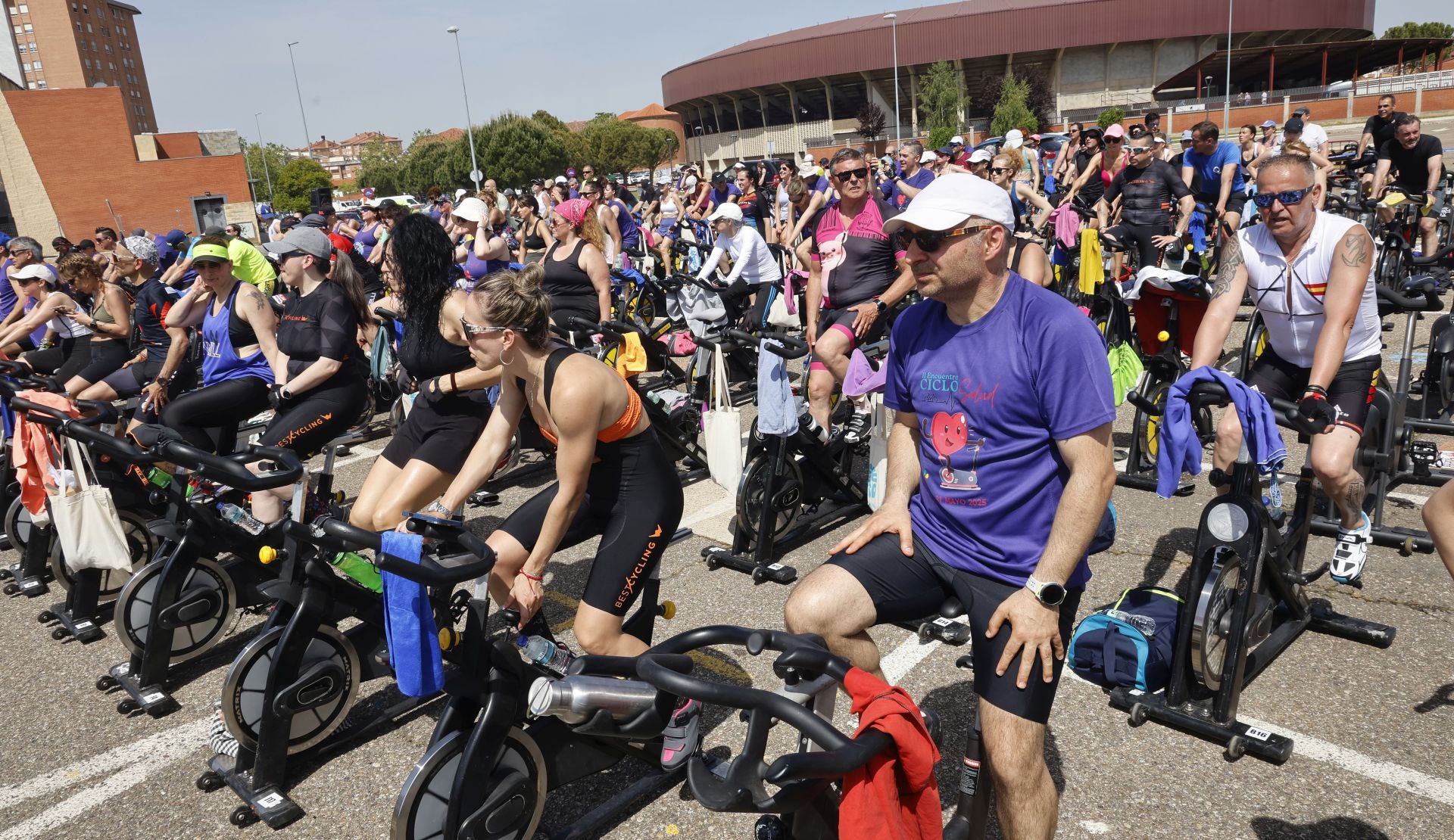 Fedispa promueve en Palencia la salud a pedaladas