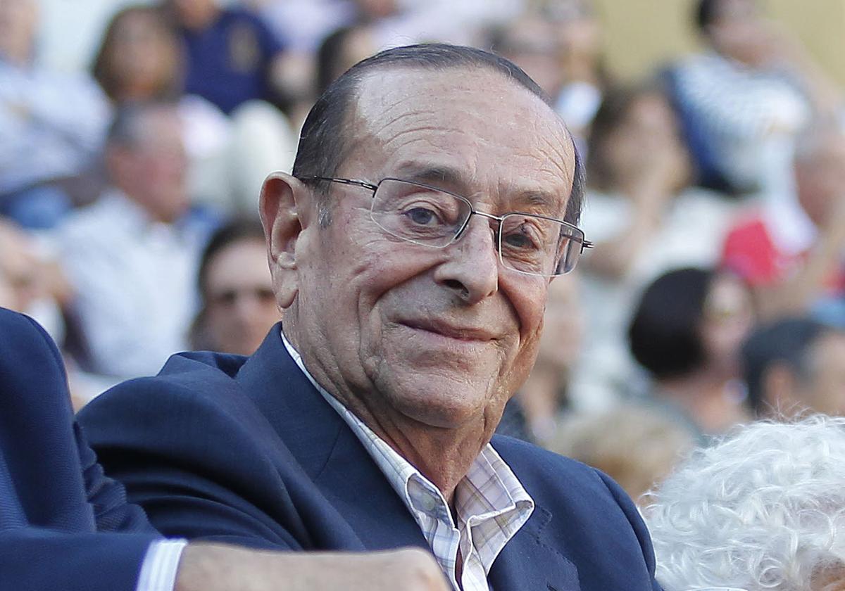 Luis Sanz durante un festejo en la plaza de toros de Valladolid.