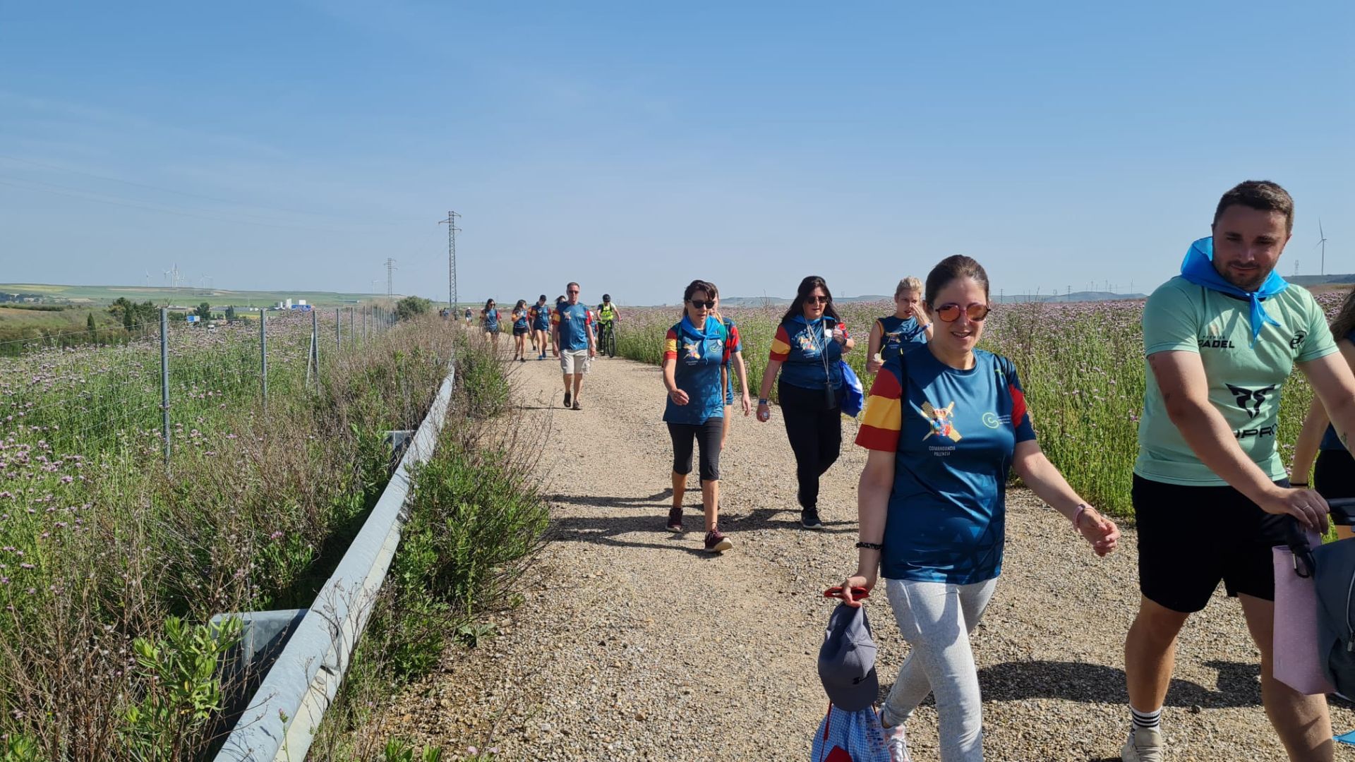 Contra el cáncer con la ayuda de la Benemérita en Palencia
