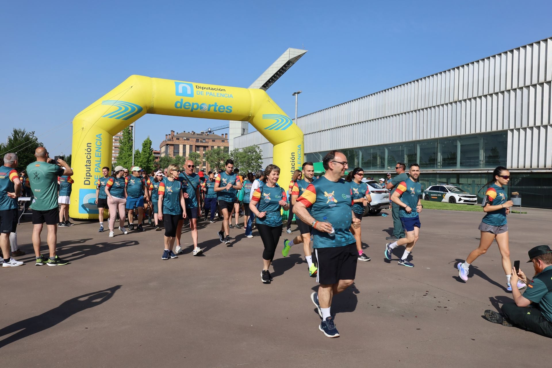 Contra el cáncer con la ayuda de la Benemérita en Palencia