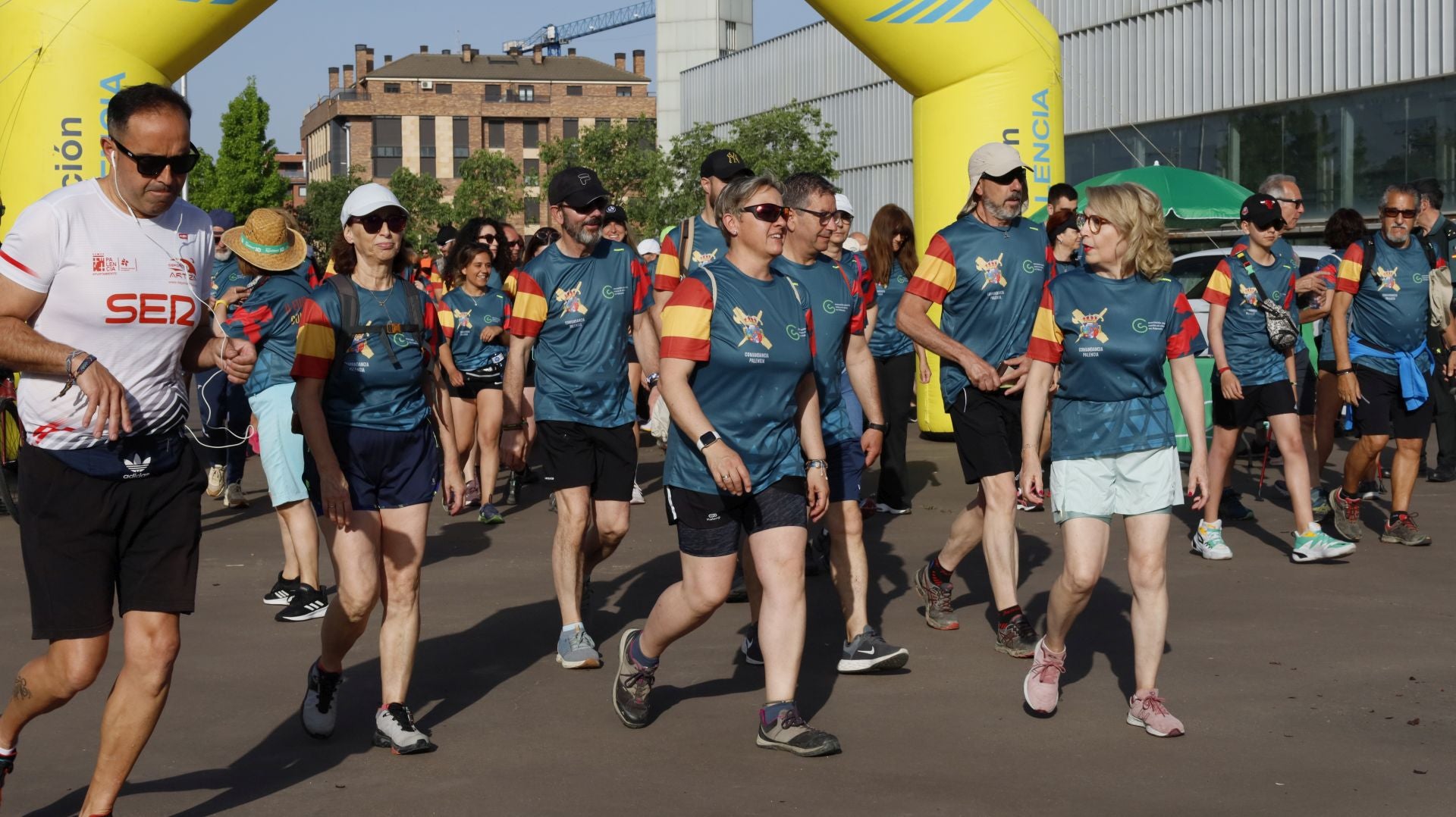 Contra el cáncer con la ayuda de la Benemérita en Palencia