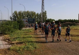 Contra el cáncer con la ayuda de la Benemérita en Palencia