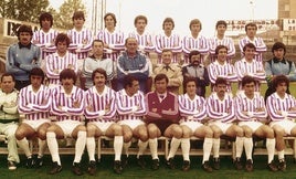 Plantilla del Real Valladolid en la temporada 1979-1980.
