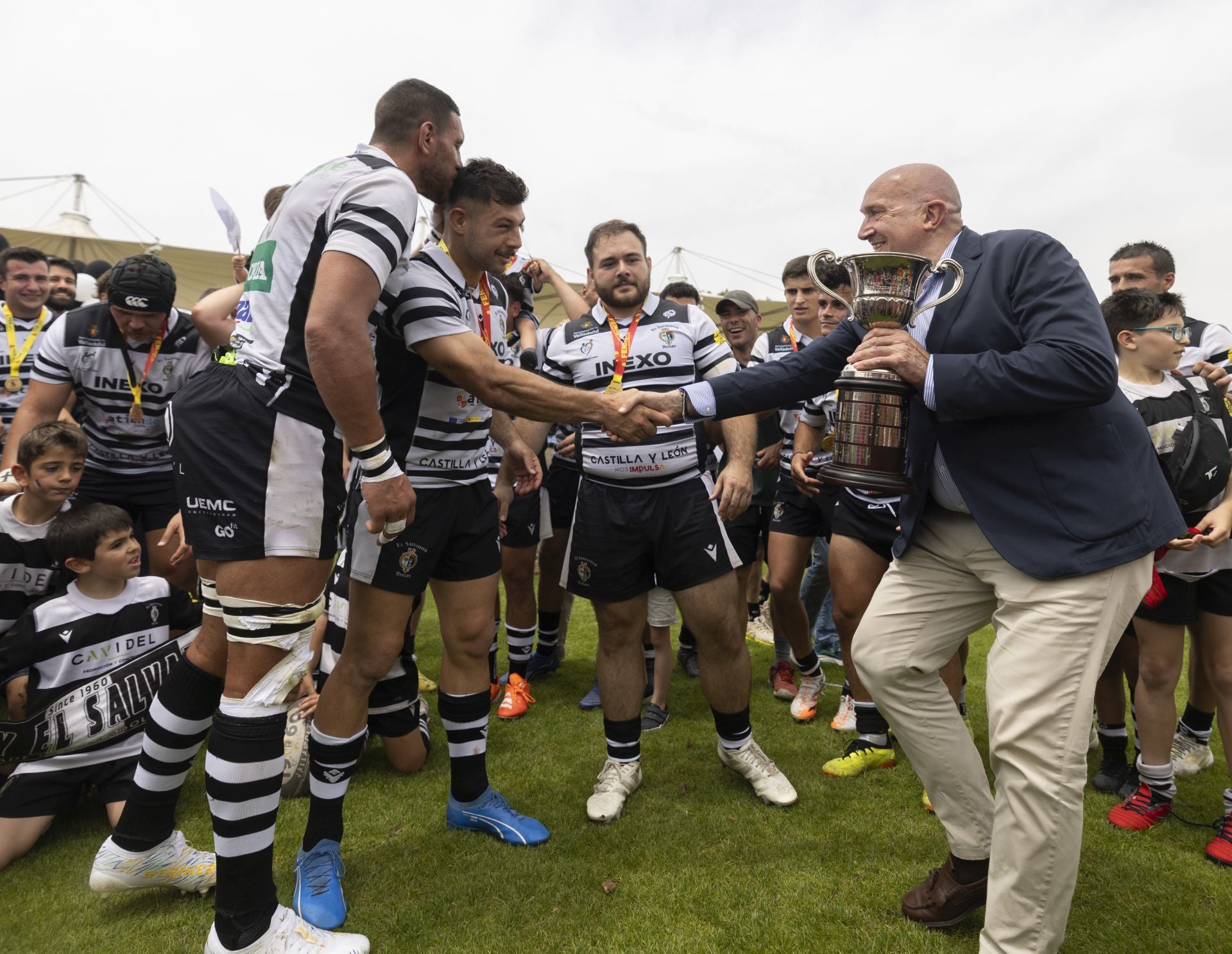 Final de la Liga de rugby. El Salvador 14-11 Cisneros