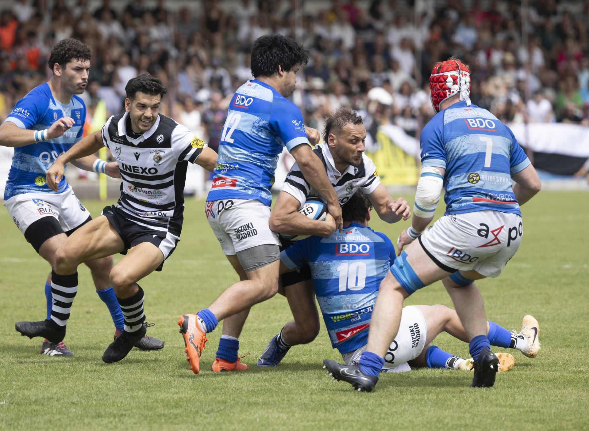 Final de la Liga de rugby. El Salvador 14-11 Cisneros