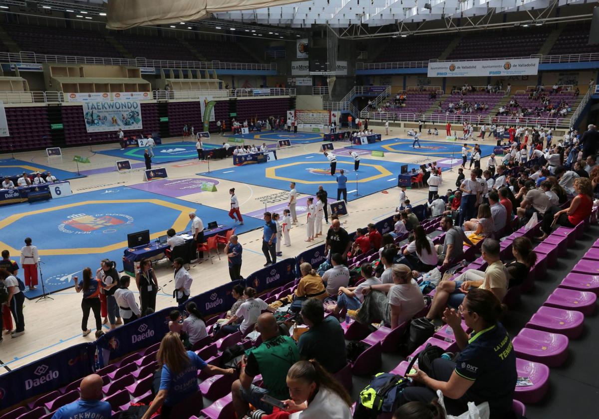 Imagen principal - La vallisoletana Mei Ling Duque se adjudica el Open de España Poomsae júnior