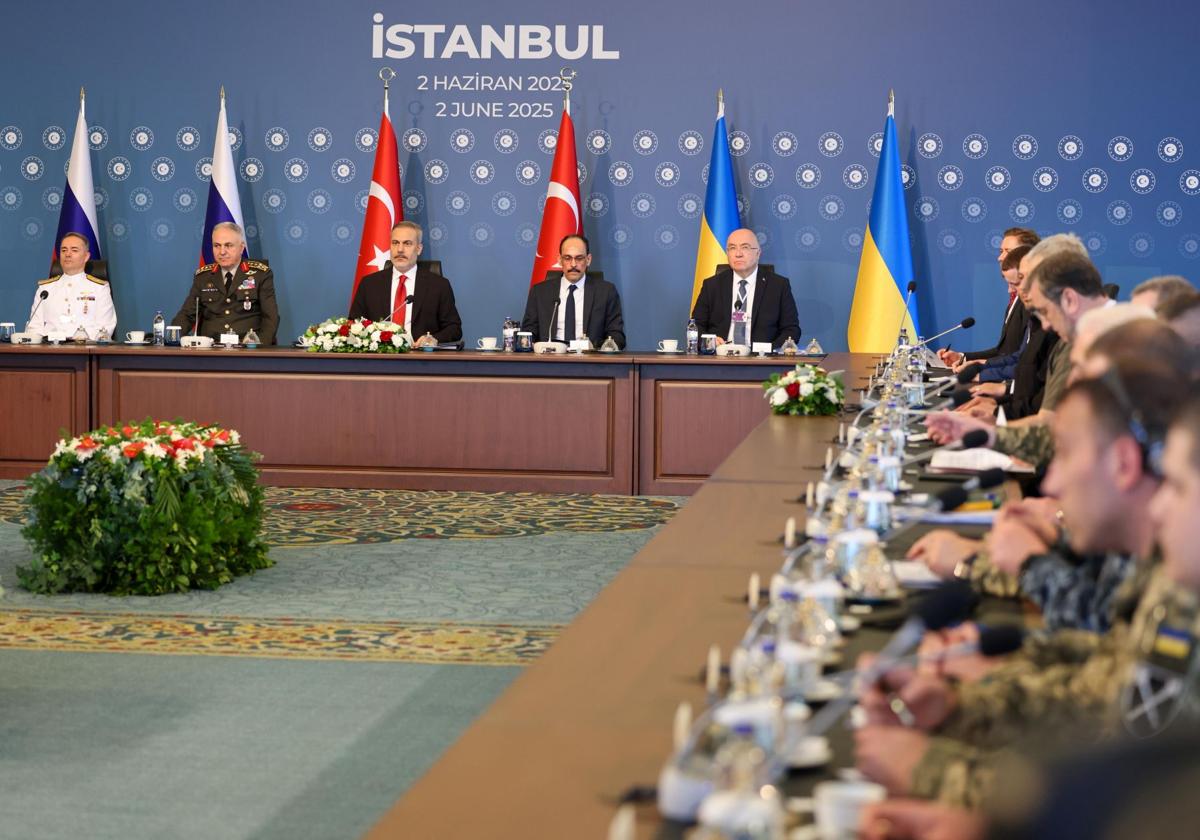Segunda ronda de conversaciones de paz entre Ucrania y Rusia, en Estambul.