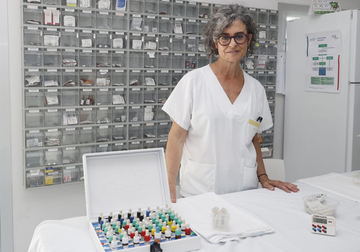 La doctora Yovana García Villamuza, jefa de la Unidad de Alergología.