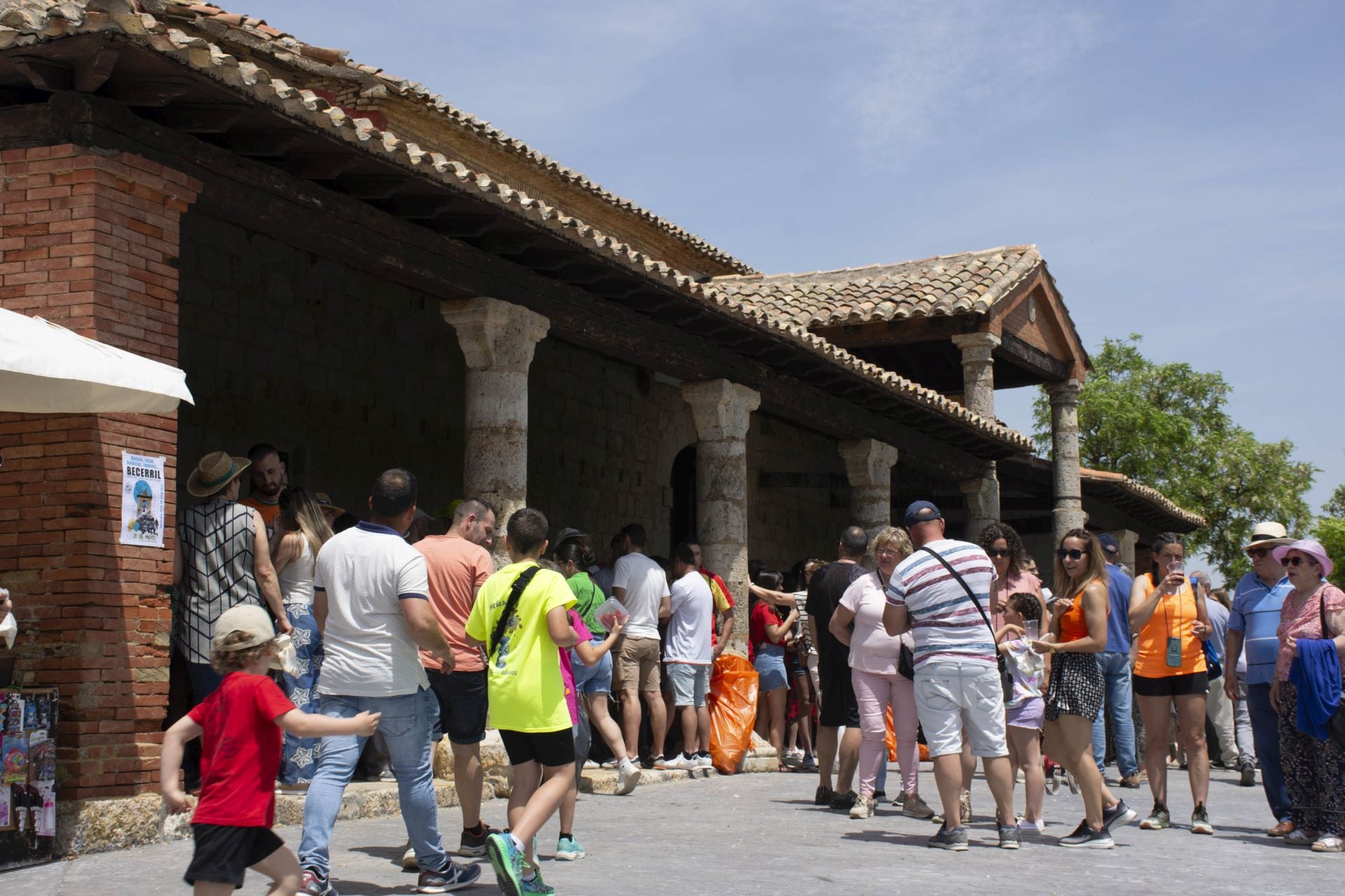 Becerril disfruta de la romería del Cristo de San Felices