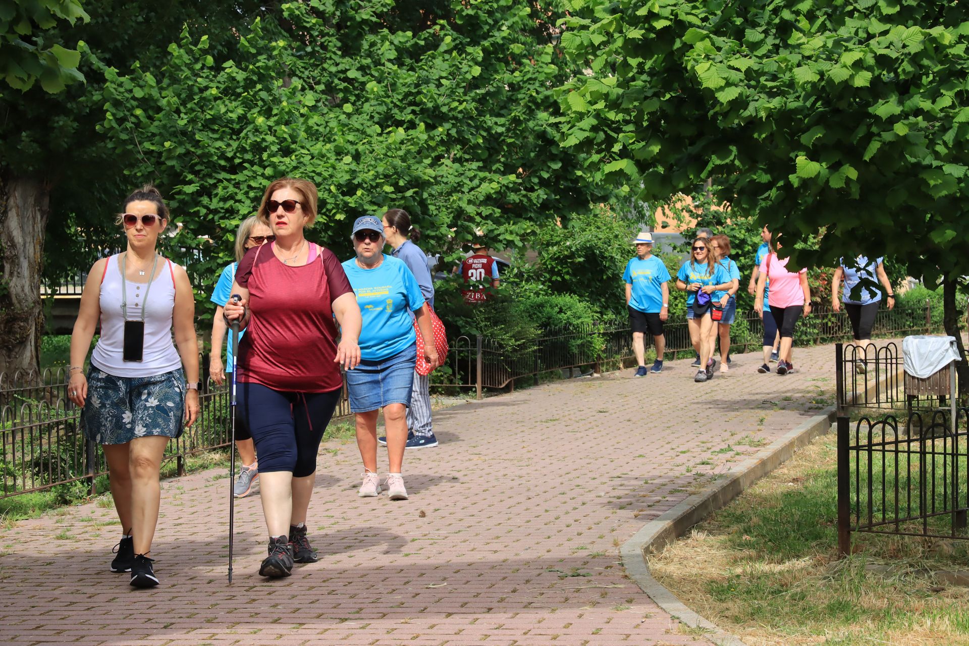 Fotos de la marcha solidaria a favor de Autismo Segovia en Bernuy de Porreros