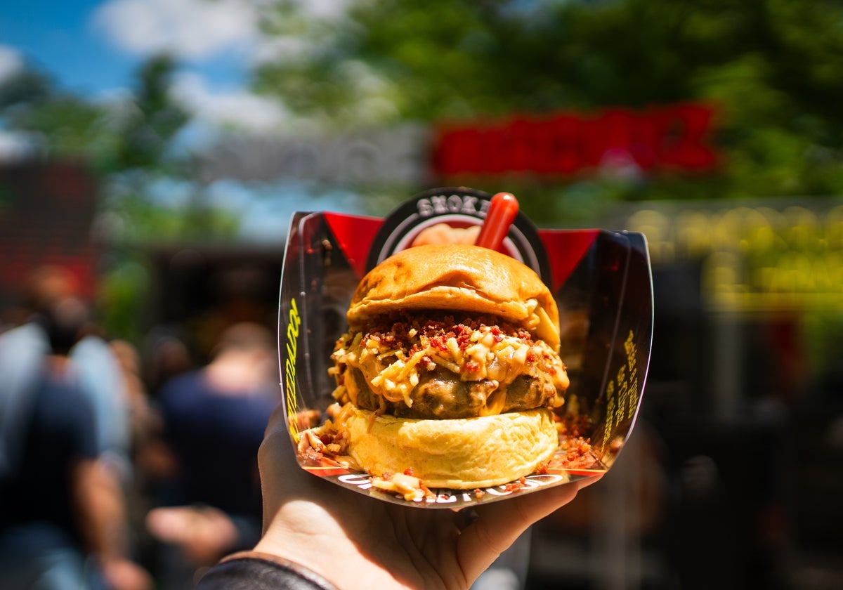 Una de las hamburguesas que se podrá probar en The Burger Cup