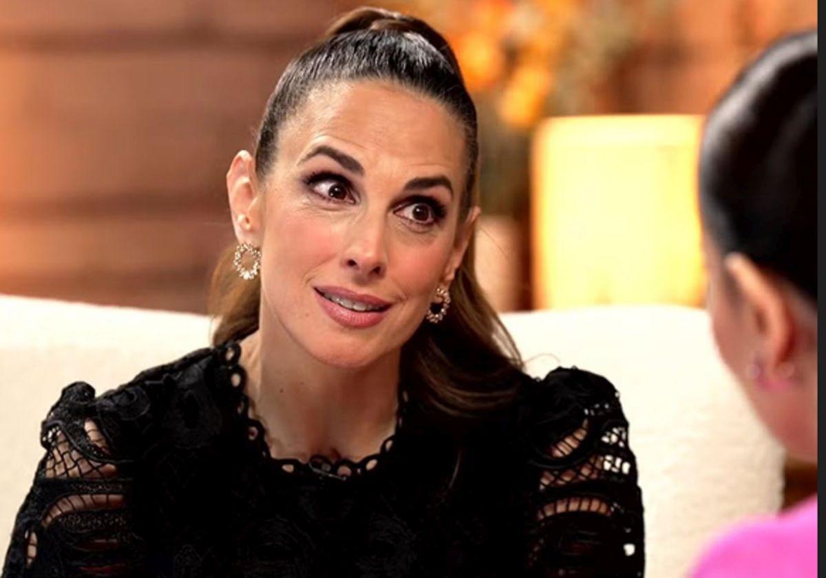 Nuria Fergó durante la entrevista en 'Madres: desde el corazón'.