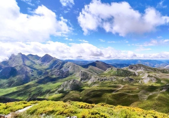 Vistas del Alto del Porma desde el Pico el Lago.