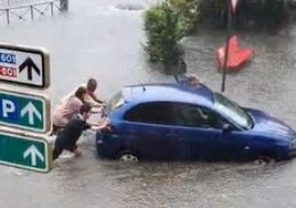 Los vídeos más espectaculares que deja en Valladolid la «tormenta del siglo»