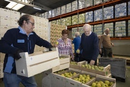Imagen de archivo del Banco de alimentos.