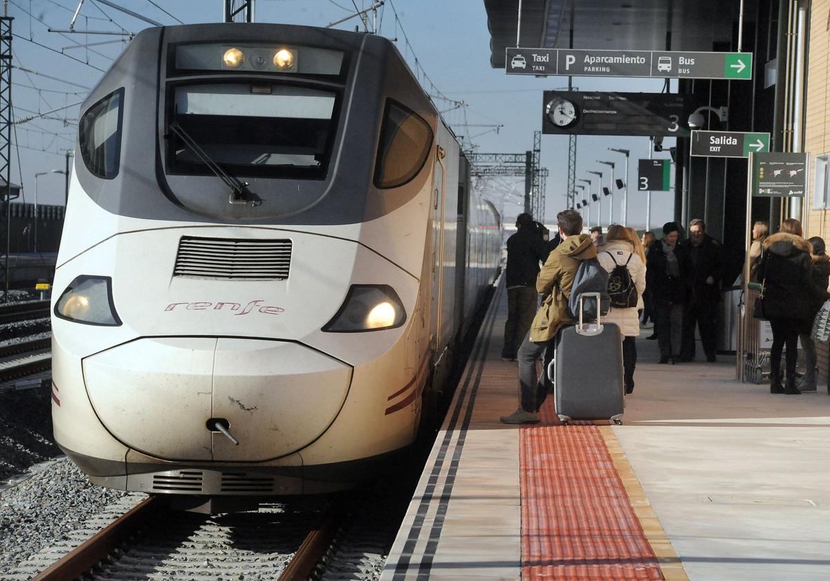 El tren siempre lleno