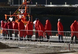 60 personas fueron rescatadas este lunes por Salvamento Marítimo en aguas cercanas a Lanzarote.