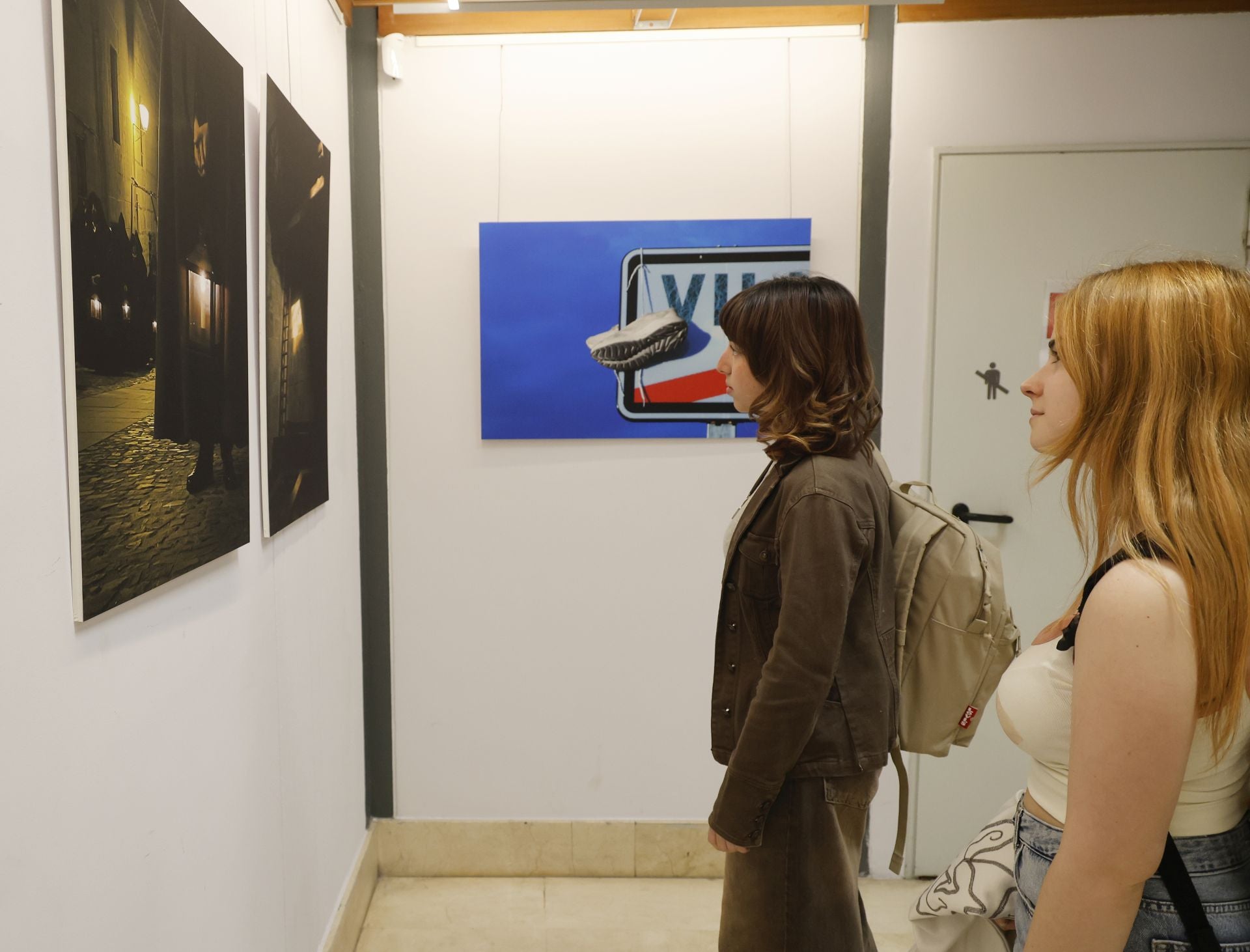 Los trabajos de la Escuela de Arte se exponen en la Biblioteca