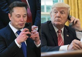 Elon Musk y Donald Trump.