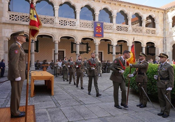 Acto de fin de curso en la Academia de Artillería