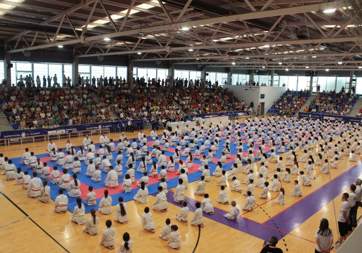 El Club Budokan reúne a más de 500 karatekas en Valladolid
