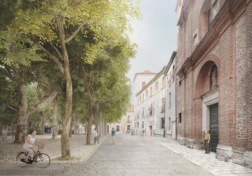 El proyecto ganador para realzar las Brígidas semipeatonaliza la plaza y elimina aparcamientos