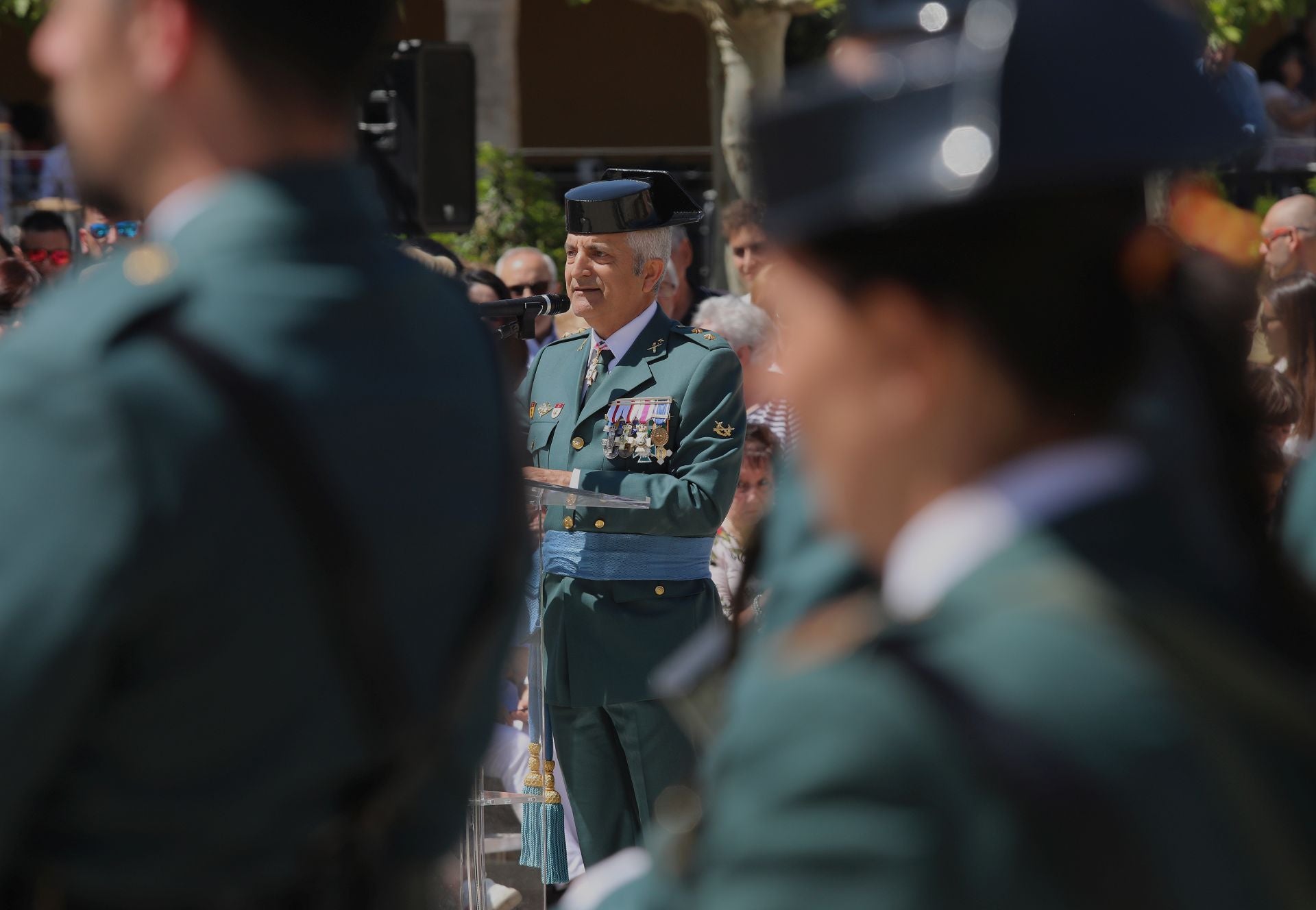 La Guardia Civil honra en Paredes de Nava sus 181 años de historia