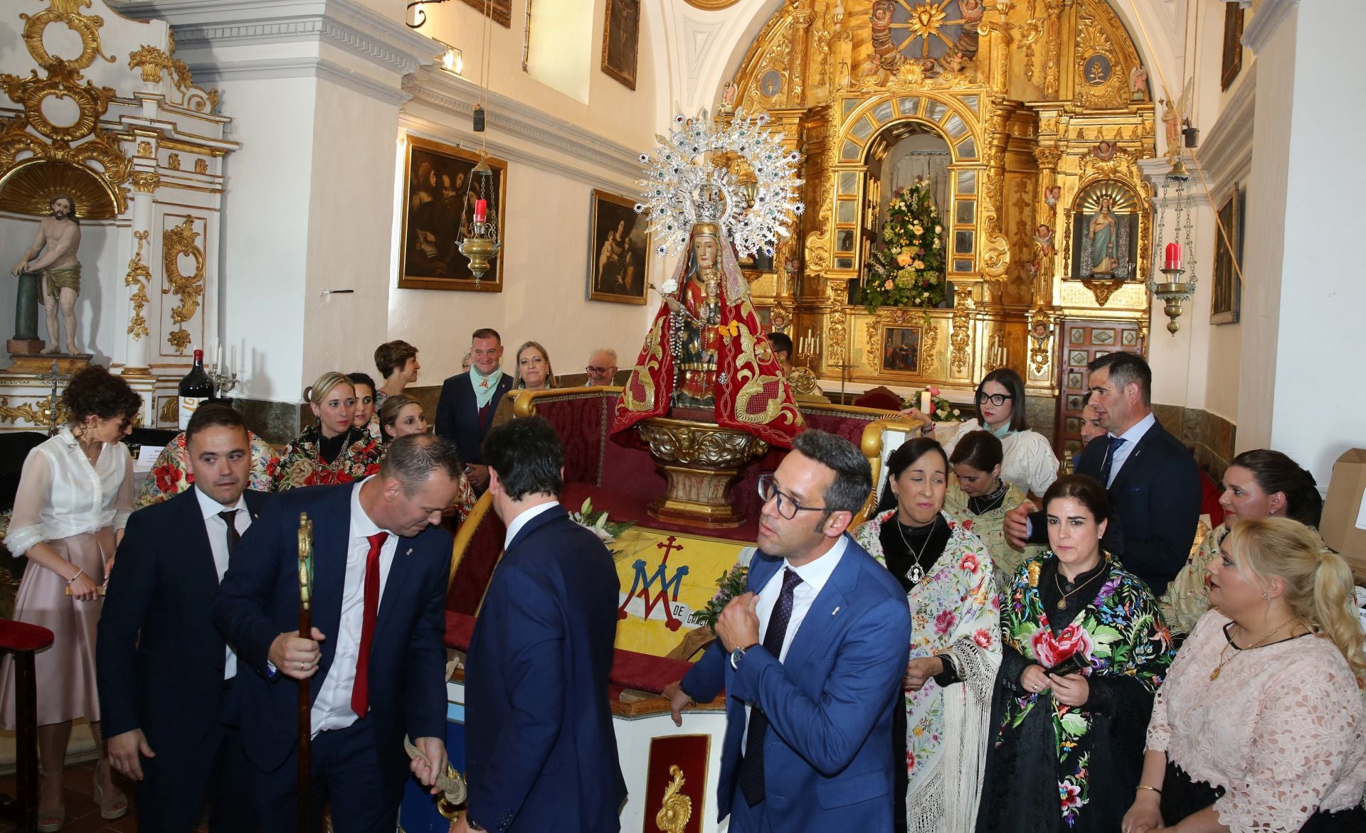 La romería de la Virgen del Bustar, en imágenes