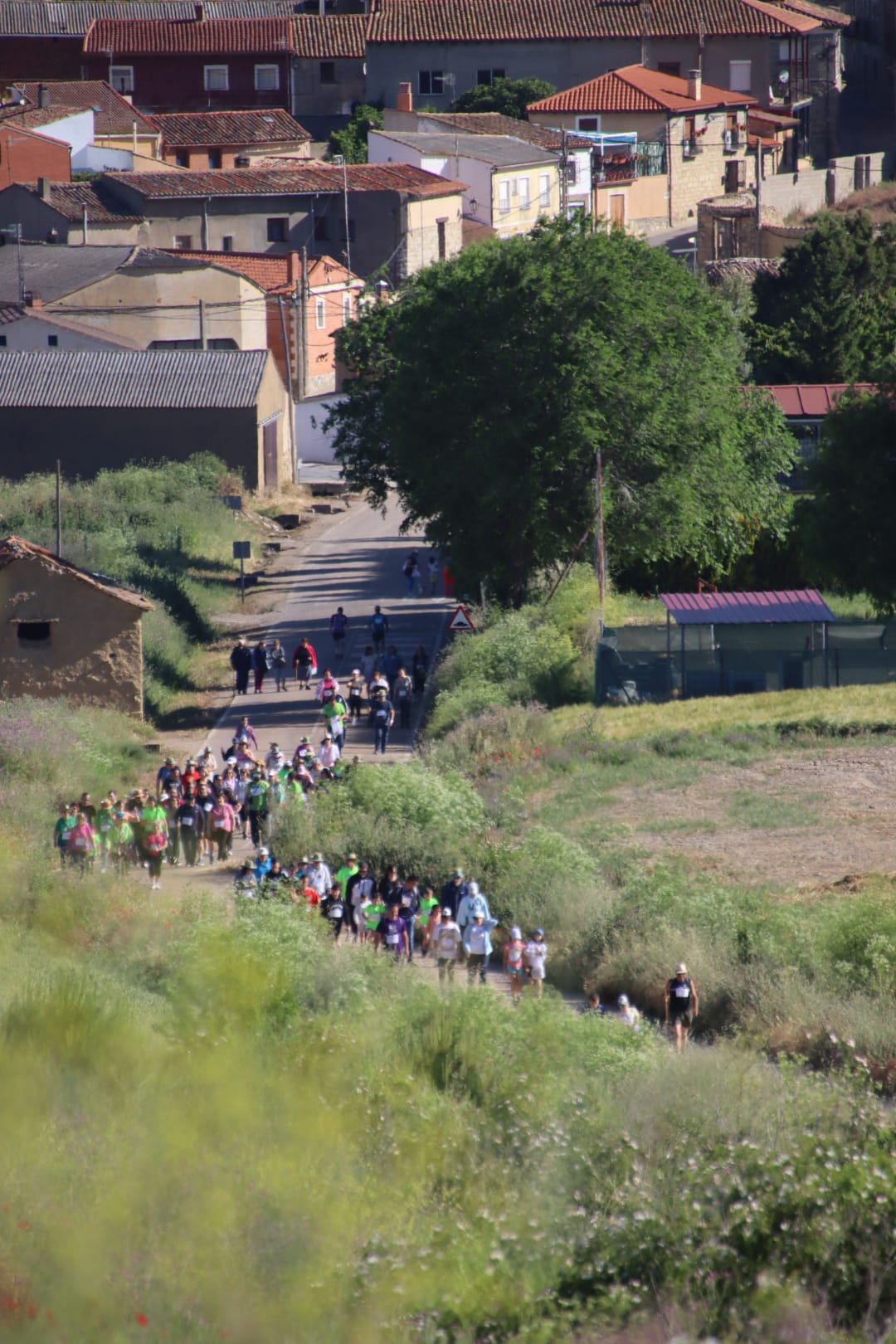 Valdenebro de los Valles marcha contra el cáncer
