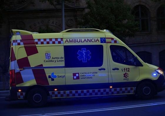 Una ambulancia, en una imagen de archivo.