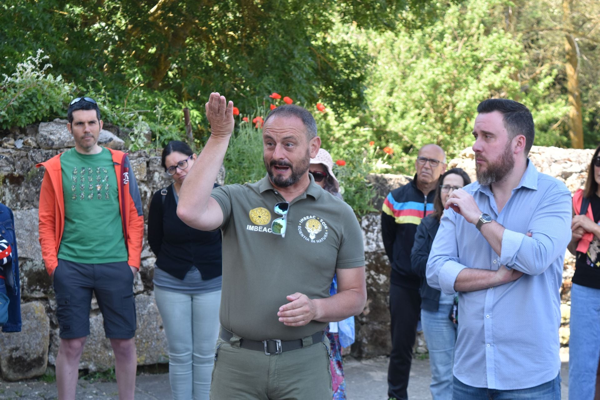 Caminar y charlar en Aguilar de Campoo